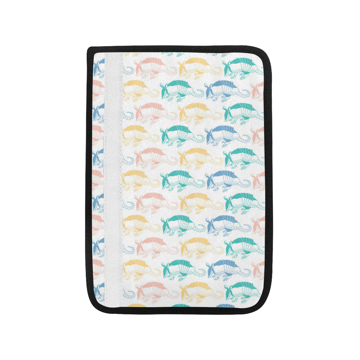 Armadillo Pattern Print Design 05 Car Seat Belt Cover