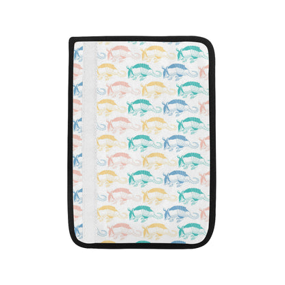 Armadillo Pattern Print Design 05 Car Seat Belt Cover
