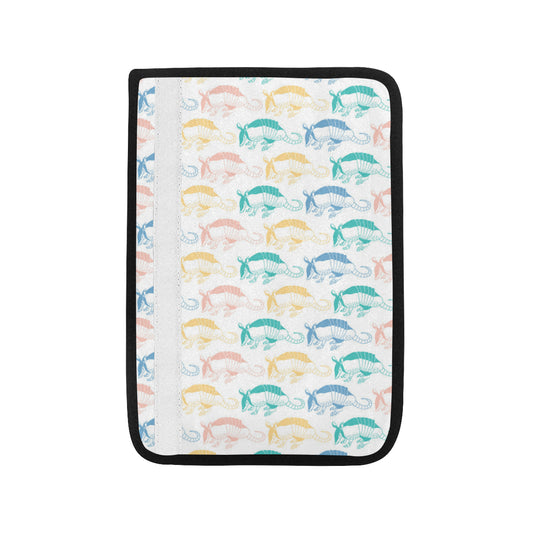 Armadillo Pattern Print Design 05 Car Seat Belt Cover