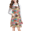 Cupcake Pattern Print Design CP01 Apron with Pocket