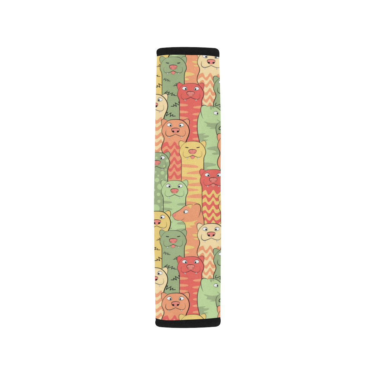 Ferret Pattern Print Design 01 Car Seat Belt Cover