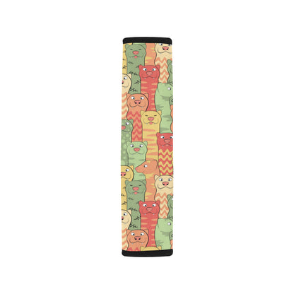 Ferret Pattern Print Design 01 Car Seat Belt Cover