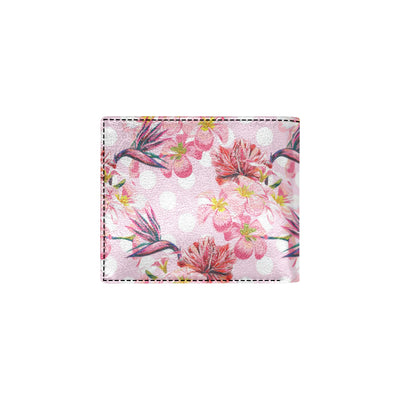 Bird Of Paradise Pattern Print Design BOP011 Men's ID Card Wallet