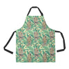 Leopard Pattern Print Design 03 Apron with Pocket