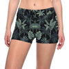 Rainforest Pattern Print Design RF02 Yoga Shorts