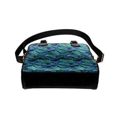 Abalone Pattern Print Design 02 Shoulder Handbag