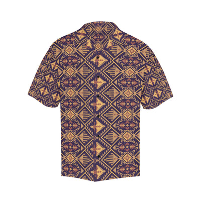 Aztec Pattern Print Design 09 Men's Hawaiian Shirt