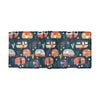 Camper Caravan Print Pattern Men's ID Card Wallet