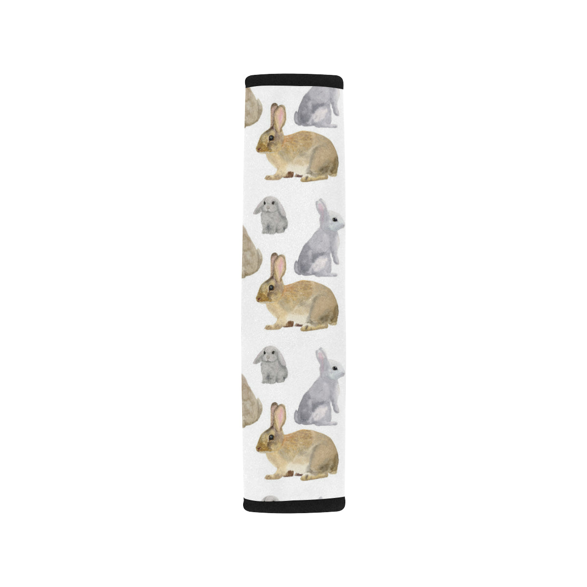 Rabbit Pattern Print Design 02 Car Seat Belt Cover