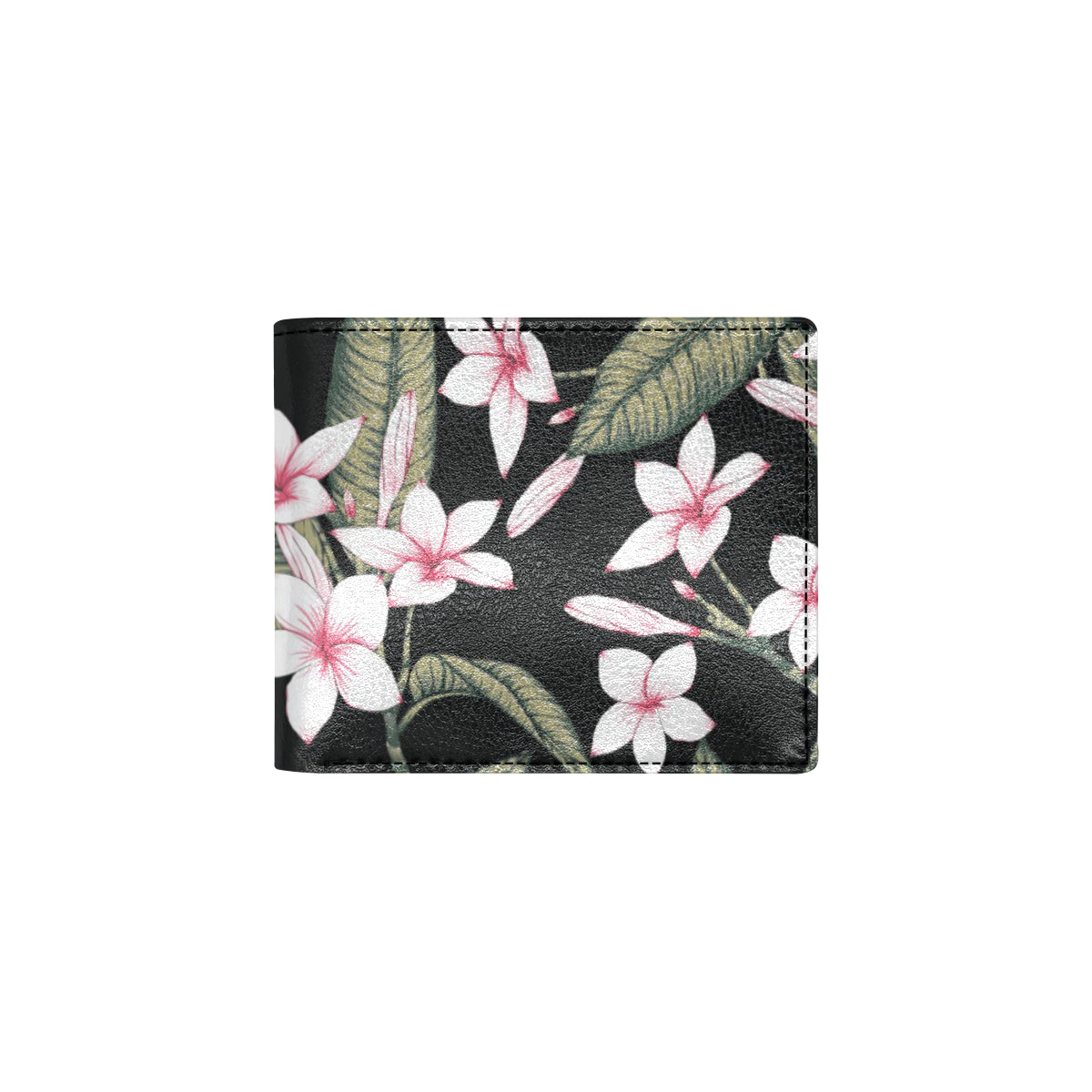 Plumeria Pattern Print Design PM021 Men's ID Card Wallet