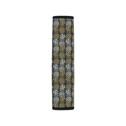 Pineapple Print Design Pattern Car Seat Belt Cover