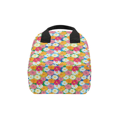 Daisy Pattern Print Design DS05 Insulated Lunch Bag