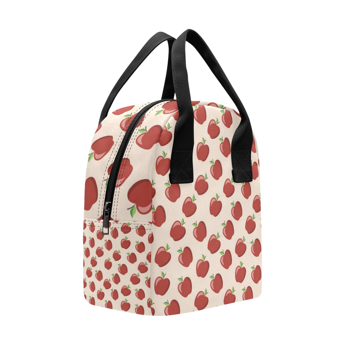 Apple Pattern Print Design AP01 Insulated Lunch Bag