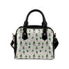 Cactus Pattern Print Design 04 Shoulder Handbag