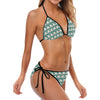 Hydrangea Pattern Print Design HD03 Bikini