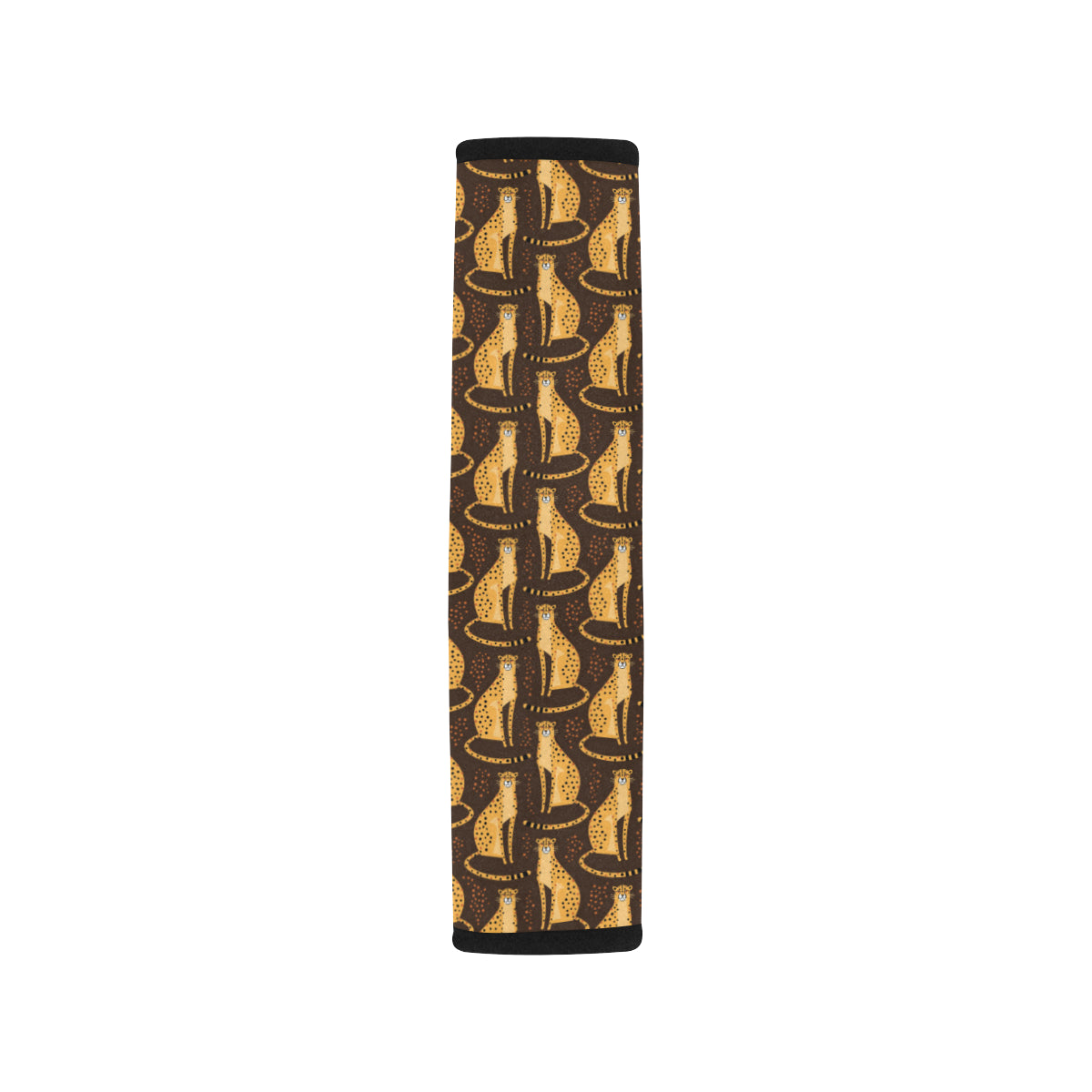 Cheetah Pattern Print Design 03 Car Seat Belt Cover