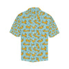 Dachshund Pattern Print Design 08 Men's Hawaiian Shirt