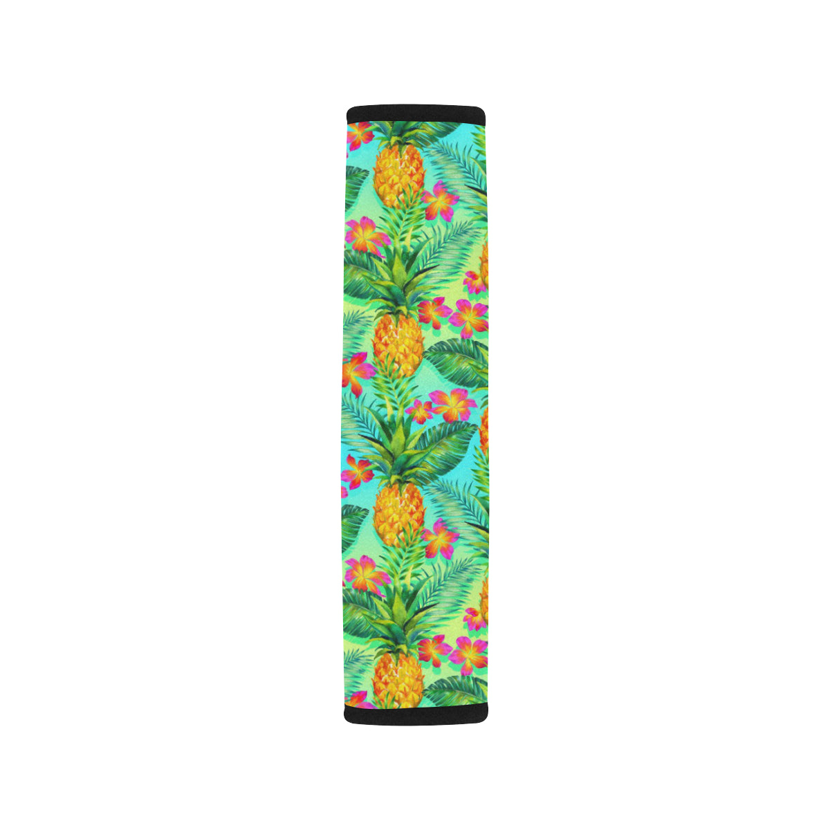 Pineapple Pattern Print Design PP010 Car Seat Belt Cover