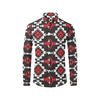 Navajo Pattern Print Design A02 Men's Long Sleeve Shirt