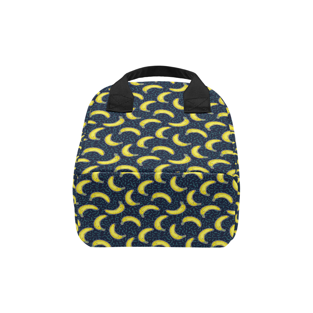 Banana Pattern Print Design BA09 Insulated Lunch Bag