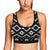 Native Pattern Print Design A04 Sports Bra