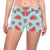 Watermelon Pattern Print Design WM03 Yoga Shorts