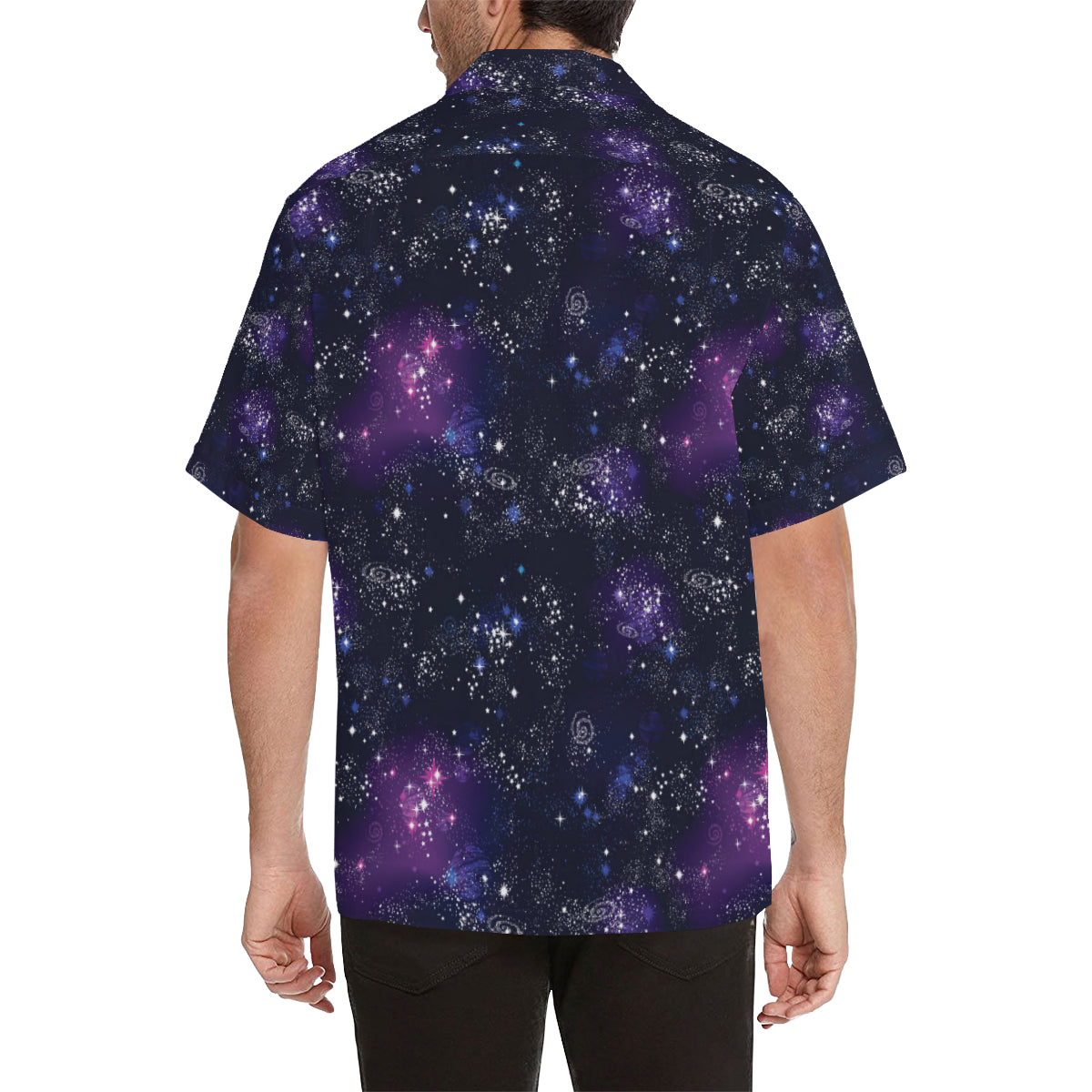 Cosmic Pattern Print Design 03 Men's Hawaiian Shirt