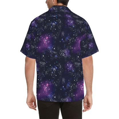 Cosmic Pattern Print Design 03 Men's Hawaiian Shirt