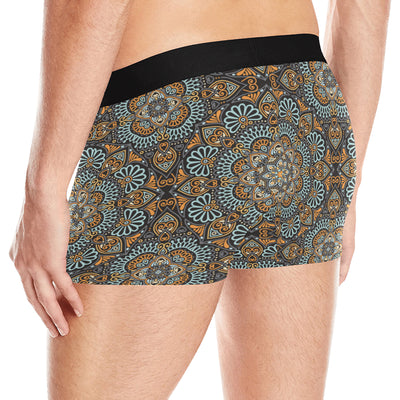 Mandala Pattern Print Design 05 Men's Boxer Briefs