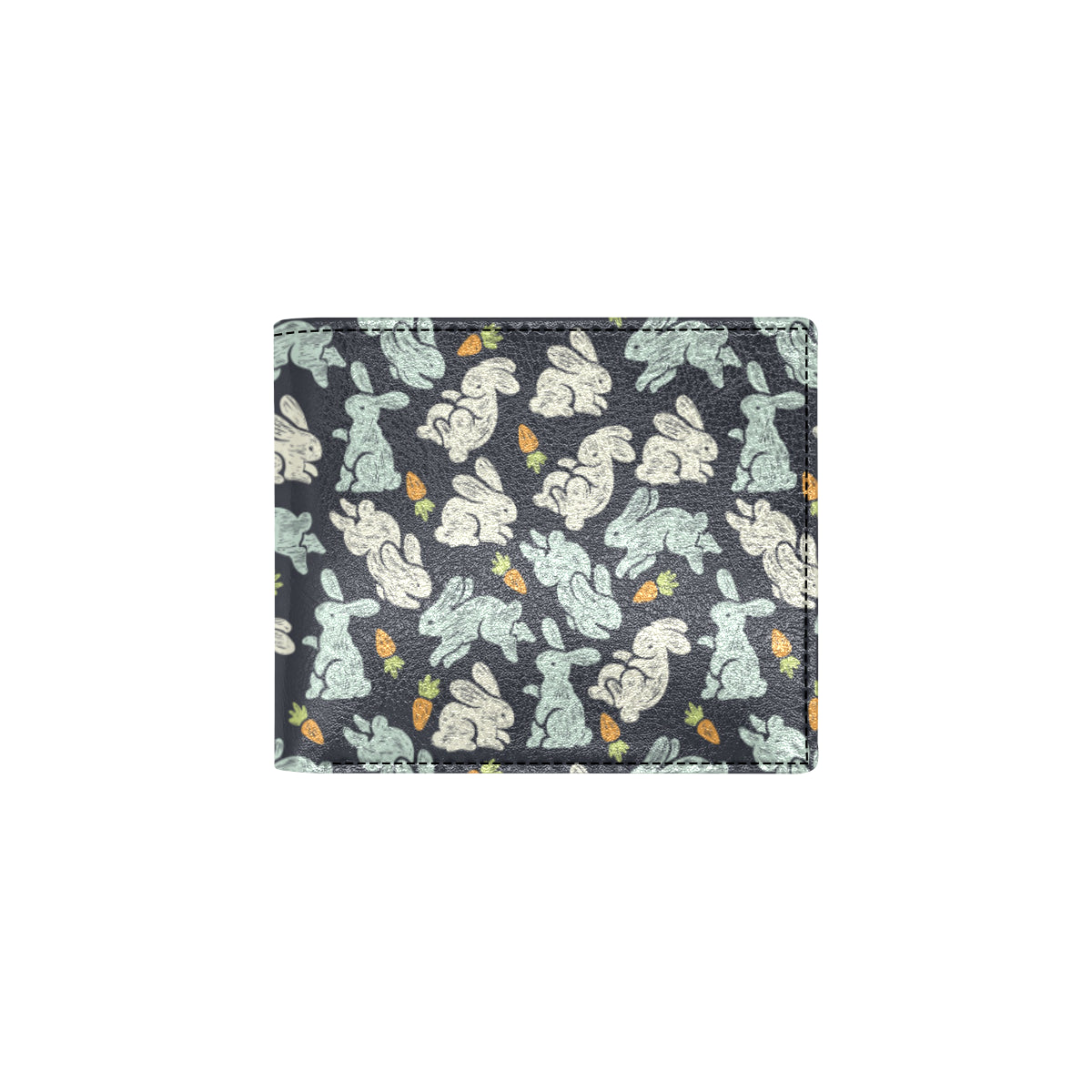 Bunny Pattern Print Design 04 Men's ID Card Wallet