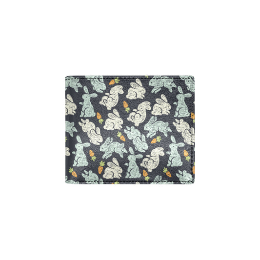 Bunny Pattern Print Design 04 Men's ID Card Wallet