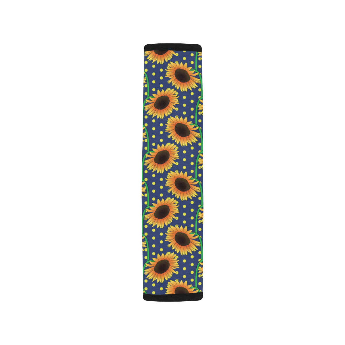 Sunflower Pattern Print Design SF03 Car Seat Belt Cover