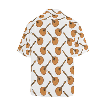 Mandolin Pattern Print Design 01 Men's Hawaiian Shirt