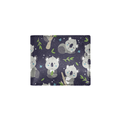 Koala Pattern Print Design 04 Men's ID Card Wallet