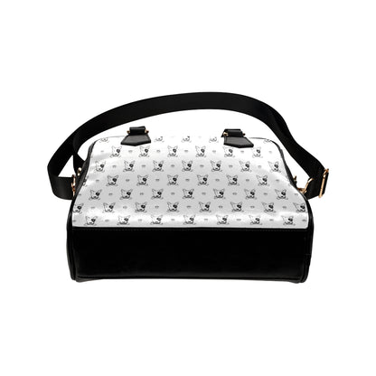 Bull Terriers Pattern Print Design 06 Shoulder Handbag