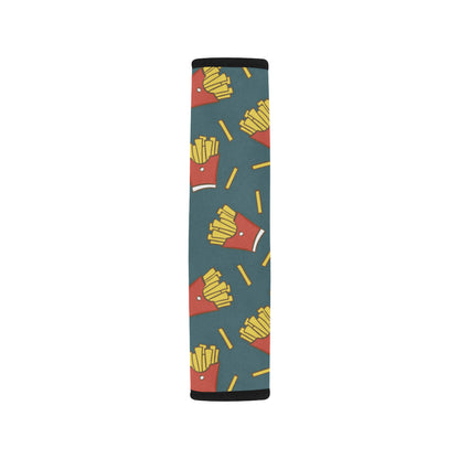 French Fried Pattern Print Design 04 Car Seat Belt Cover
