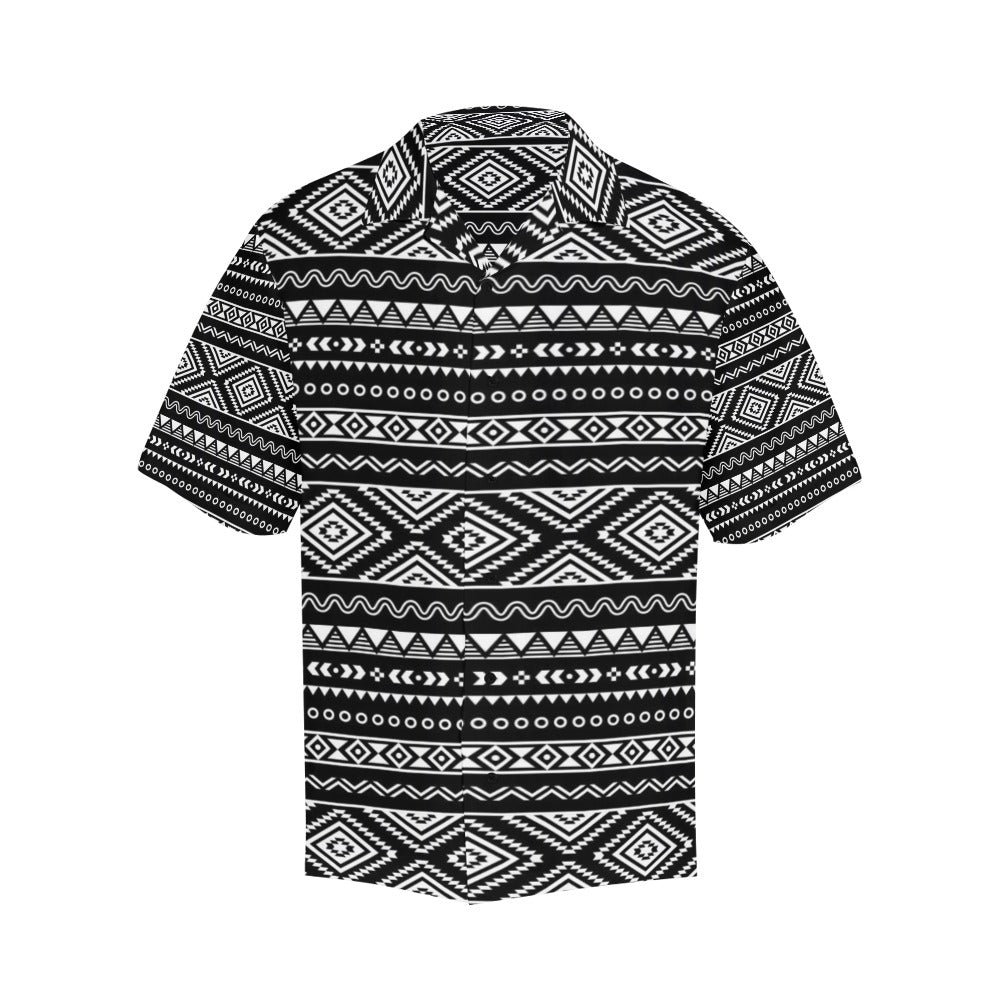 Tribal Pattern Print Design LKS301 Men's Hawaiian Shirt