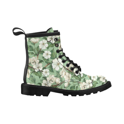 Apple blossom Pattern Print Design AB02 Women's Boots