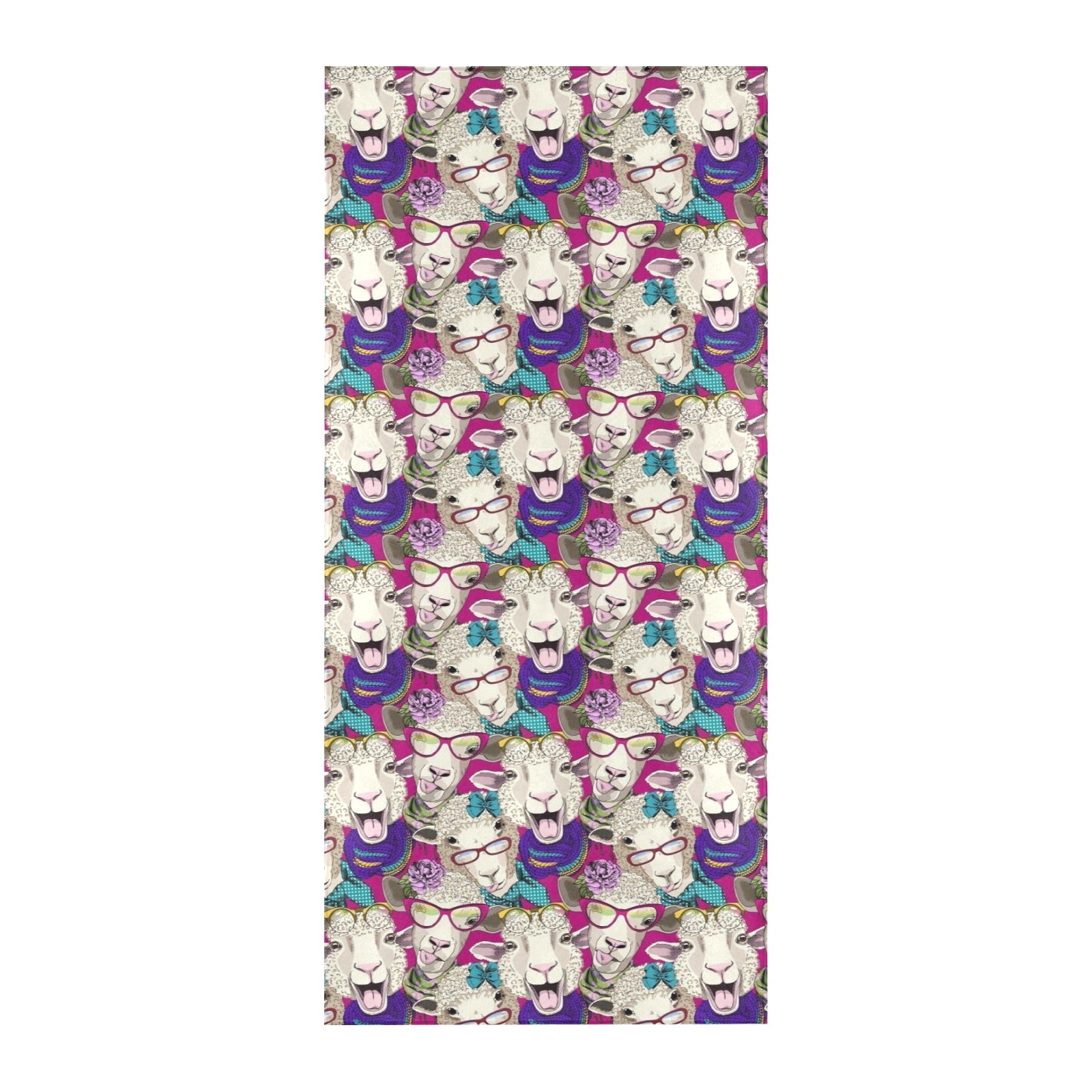 Sheep Print Design LKS403 Beach Towel 32" x 71"