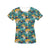 Tiger Tropical Print Design LKS301 Women's  T-shirt