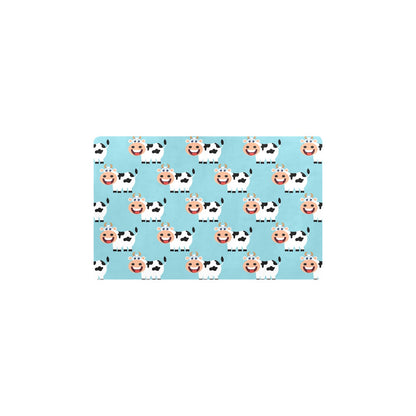 Cattle Cute Pattern Print Design 01 Kitchen Mat