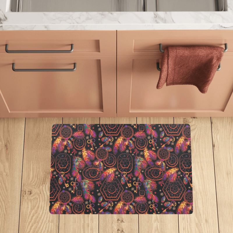 Dream catcher native american Kitchen Mat