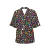 Music note Pattern Print Design A01 Women's Hawaiian Shirt