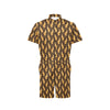 Cheetah Pattern Print Design 03 Men's Romper