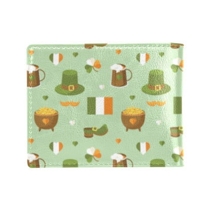St Patricks Day Print Design LKS302 Men's ID Card Wallet