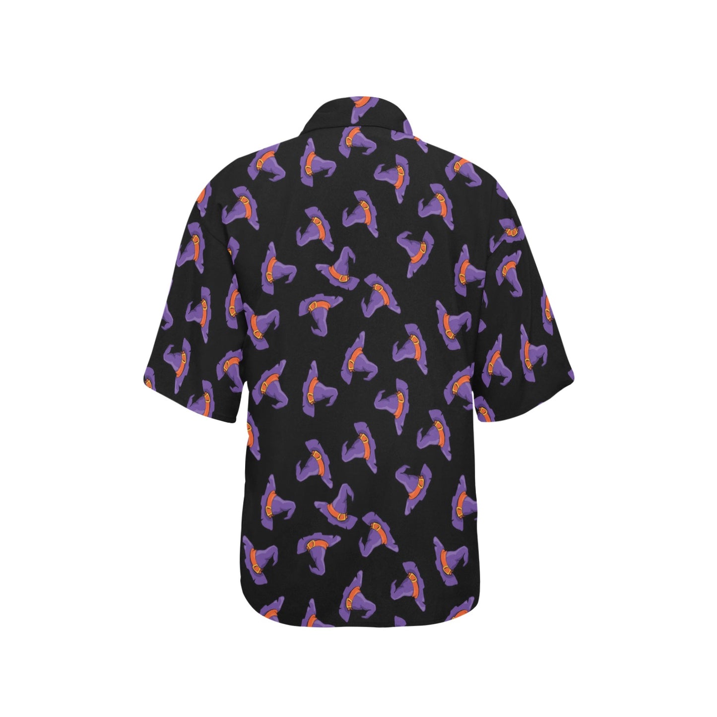 Witch Hat Print Design LKS304 Women's Hawaiian Shirt