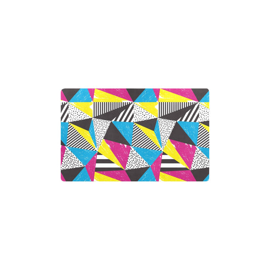 80s Pattern Print Design 2 Kitchen Mat