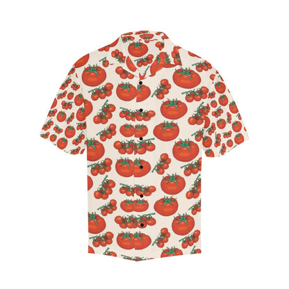 Tomato Print Design LKS302 Men's Hawaiian Shirt