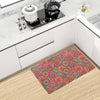 Boho Pattern Print Design 01 Kitchen Mat