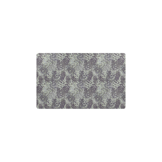 Camouflage Fern Pattern Print Design 05 Kitchen Mat